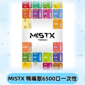 MIST X 鴨嘴獸6500口拋棄式電子煙#台灣現貨#