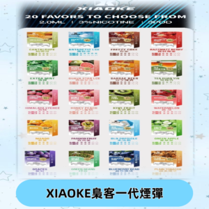 XIAOKE梟客一代煙彈 替換式霧化電子菸#品質保證#
